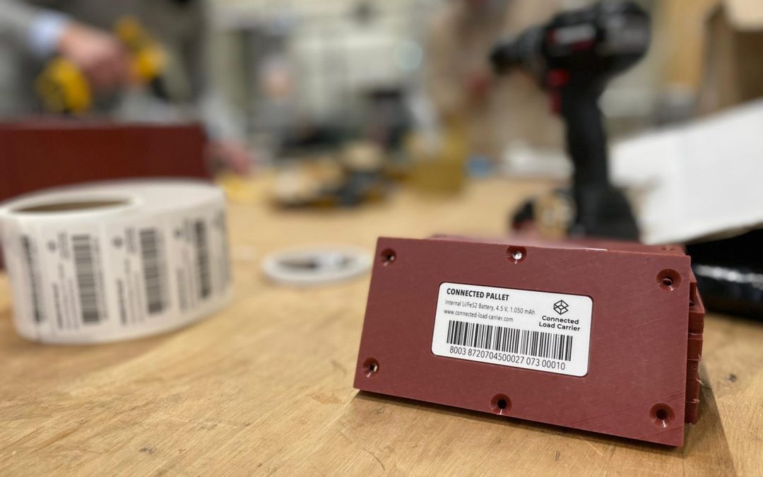 First ”Connected Pallet” IoT trackers in the field